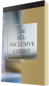 Free Christian book - The All-Inclusive Christ