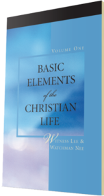 Free Christian book - Basic Elements of the Christian Life, Volume One